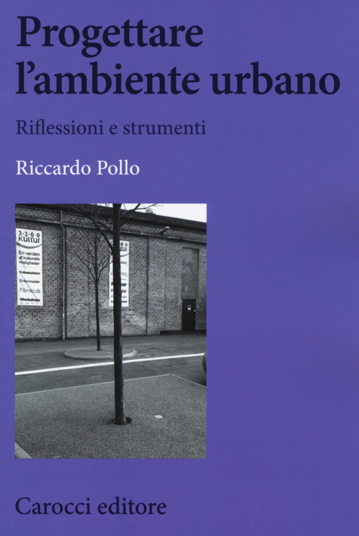 Progettare l'ambiente urbano. Riflessioni e strumenti Progettare l'ambiente urbano. Riflessioni e strumenti