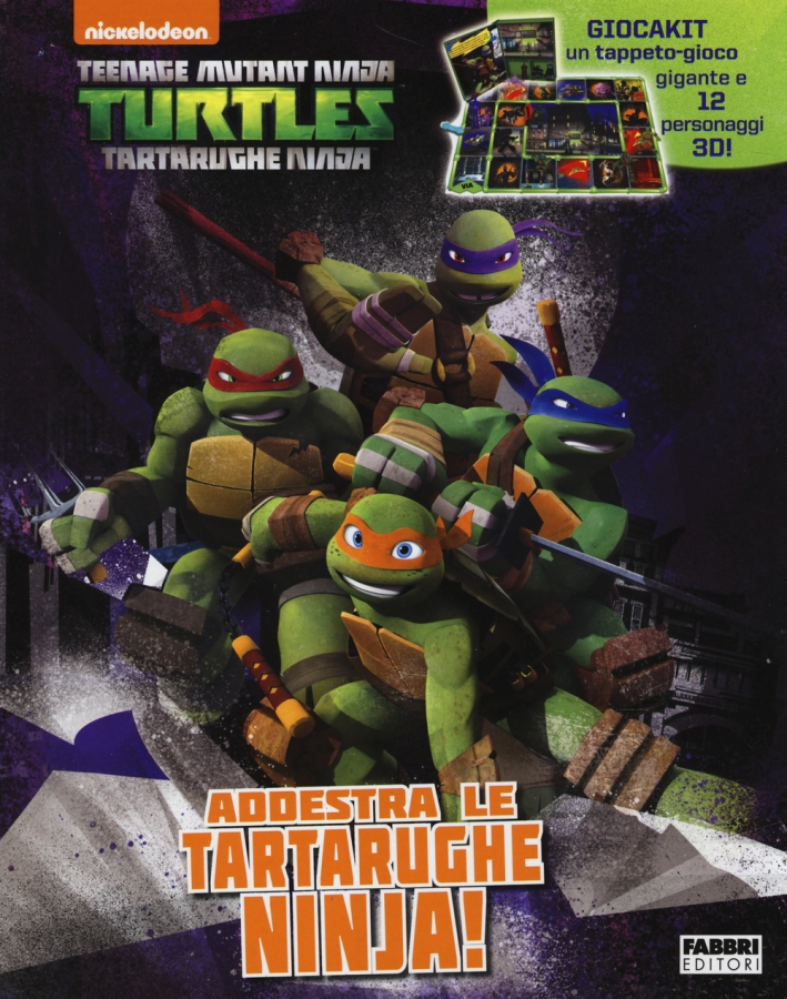 Addestra le tartarughe Ninjia! Turtles Tartarughe Ninja. Ediz. illustrata. Con gadget Addestra le tartarughe Ninjia! Turtles Tartarughe Ninja. Ediz. illustrata. Con gadget