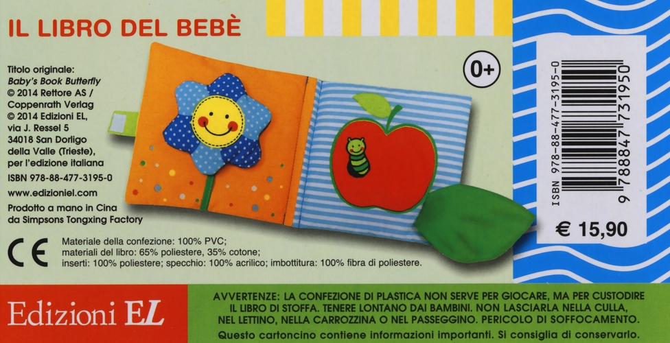 Il libro del bebè. Farfalla rossa. Ediz. illustrata Il libro del bebè. Farfalla rossa. Ediz. illustrata