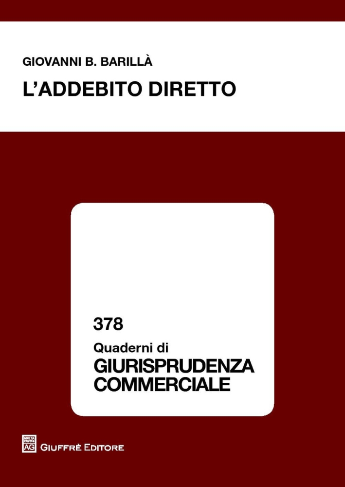 L'addebito diretto L'addebito diretto