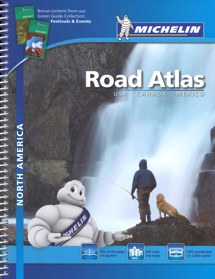North America. Road atlas North America. Road atlas