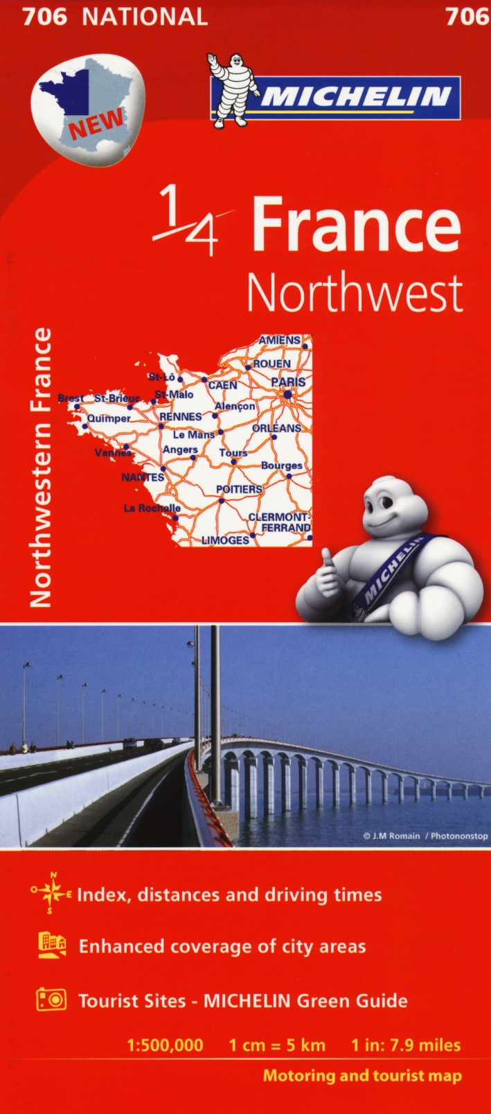 France. Northwest 1:500.000 France. Northwest 1:500.000