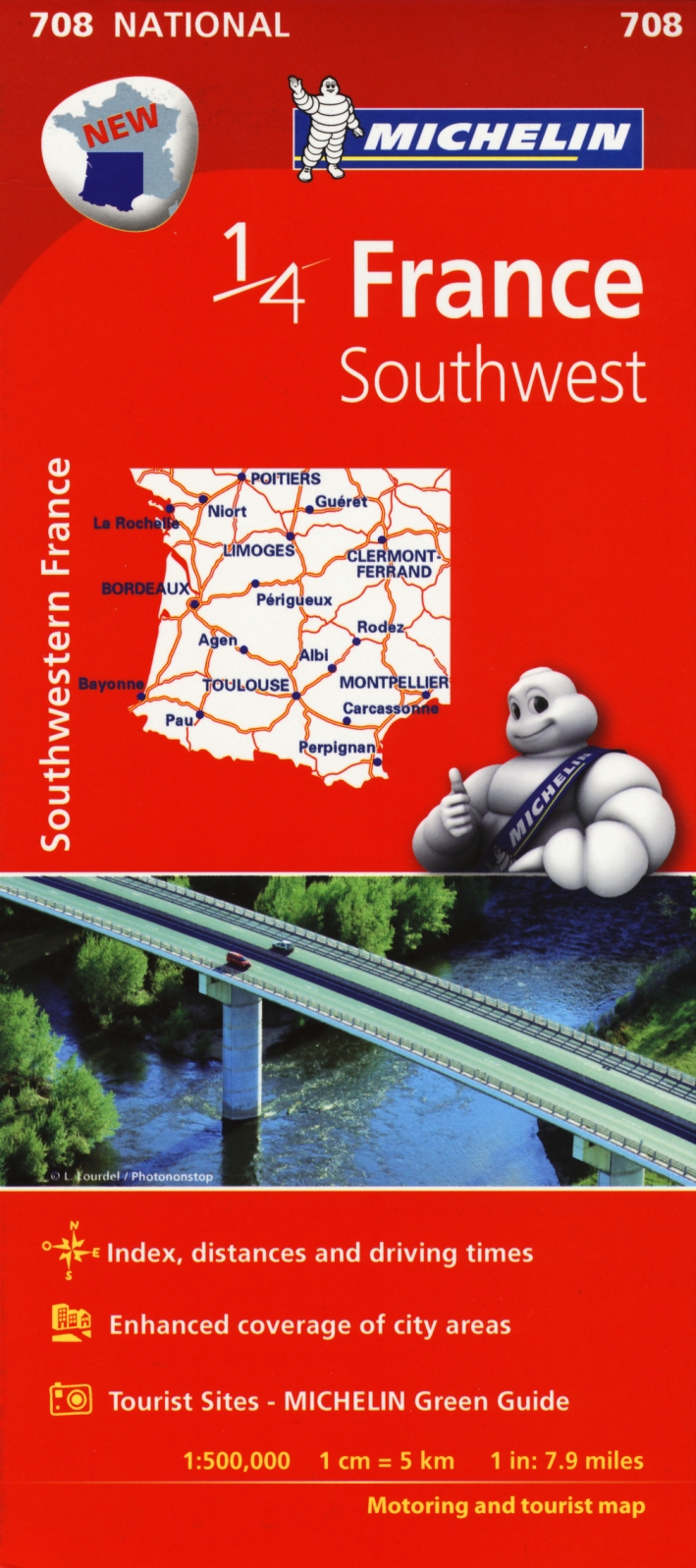 France. Southwest 1:500.000 France. Southwest 1:500.000