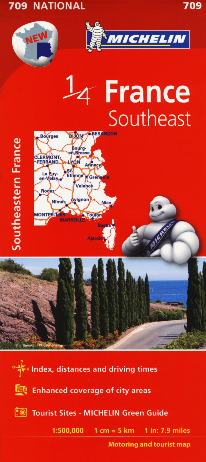 France. Southeast 1:500.000 France. Southeast 1:500.000