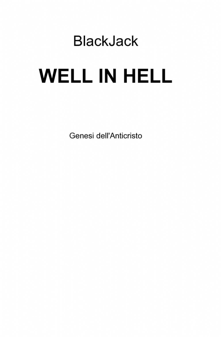 Well in hell. Well in hell.