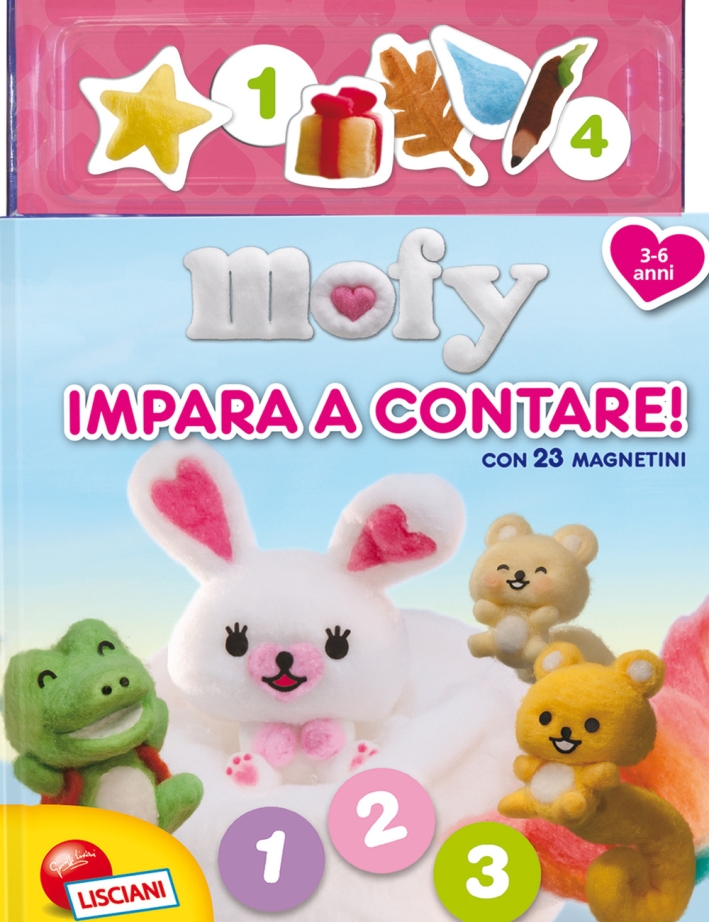 Impara a contare. Mofy. Libro magnetico. Ediz. illustrata. Con gadget Impara a contare. Mofy. Libro magnetico. Ediz. illustrata. Con gadget