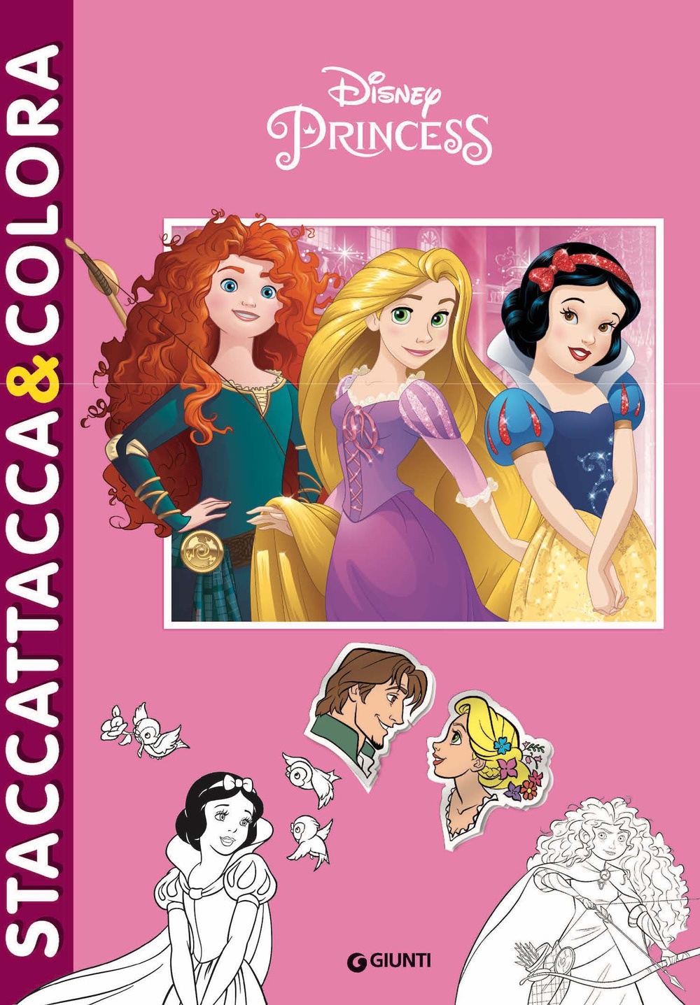Disney princess. Con adesivi. Ediz. illustrata Disney princess. Con adesivi. Ediz. illustrata