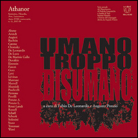 Athanor (2008). Vol. 11: Umano troppo disumano Athanor (2008). Vol. 11: Umano troppo disumano