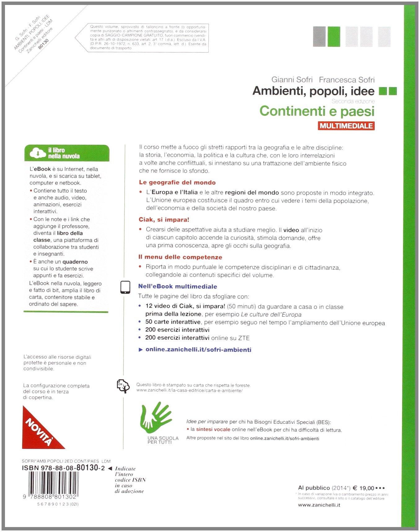 Ambienti, popoli, idee. Continenti e paesi. Con espansione online. Per le Scuole superiori Ambienti, popoli, idee. Continenti e paesi. Con espansione online. Per le Scuole superiori