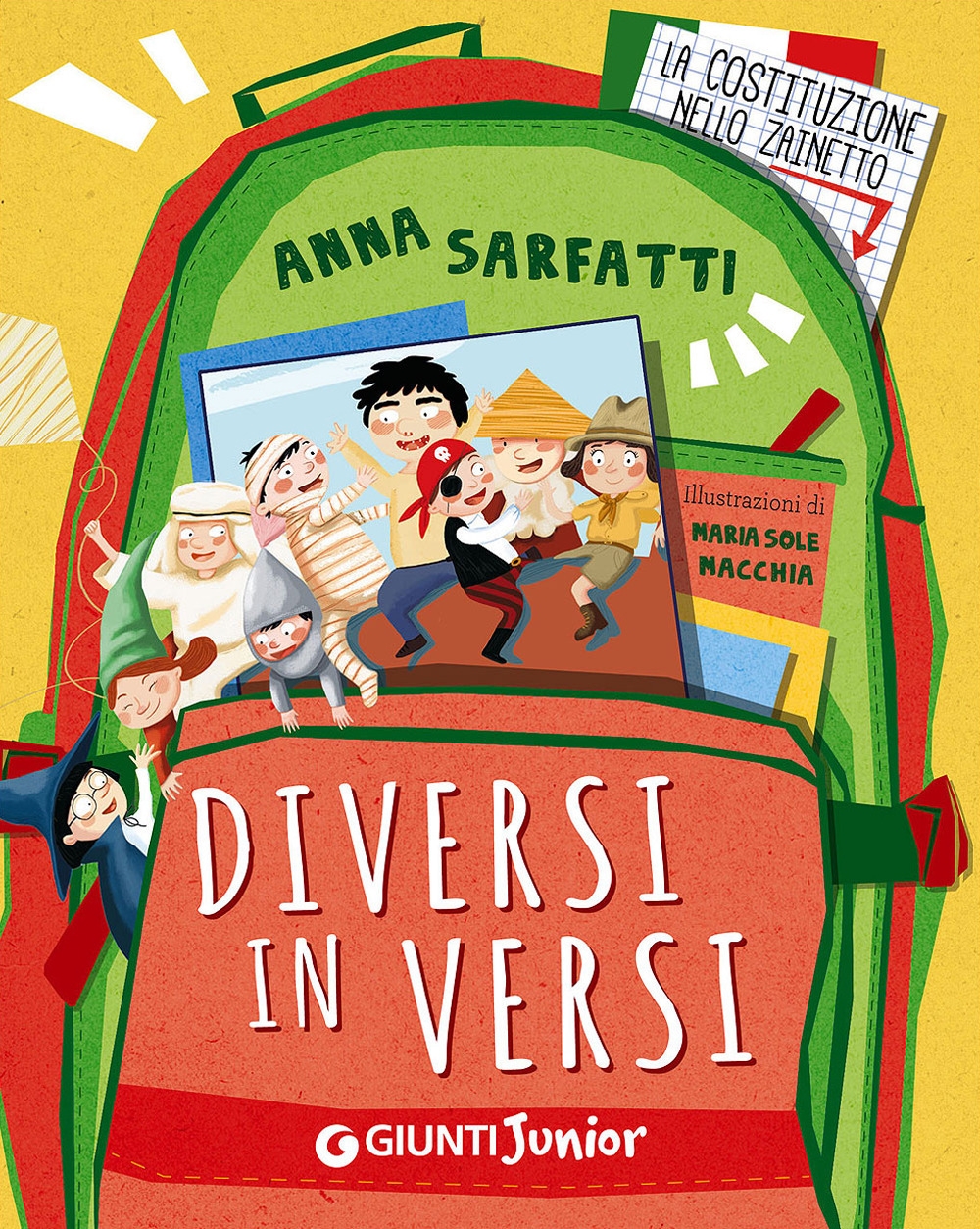 Diversi in versi. La Costituzione nello zainetto Diversi in versi. La Costituzione nello zainetto