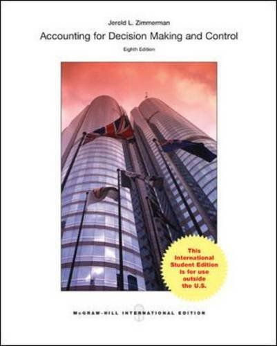Accounting for decision making and control Accounting for decision making and control