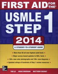 First aid for the USMLE. Step 1