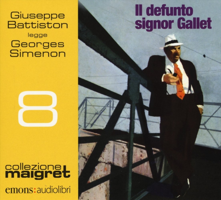 Il defunto signor Gallet letto da Giuseppe Battiston. Audiolibro. CD Audio formato MP3 Il defunto signor Gallet letto da Giuseppe Battiston. Audiolibro. CD Audio formato MP3