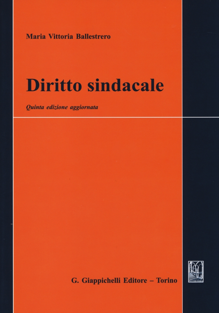 Diritto sindacale Diritto sindacale