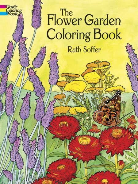 Flower Garden Coloring Book Flower Garden Coloring Book