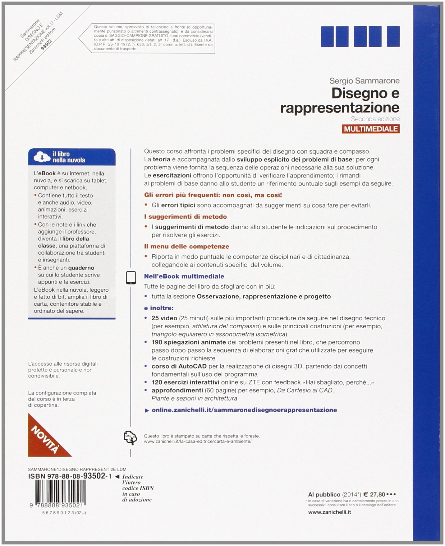 Disegno e rappresentazione. Volume unico. Con e-book. Con espansione online. Per le Scuole superiori Disegno e rappresentazione. Volume unico. Con e-book. Con espansione online. Per le Scuole superiori