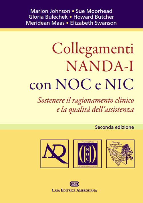 Collegamenti NANDA-I con NOC e NIC. Sostenere il ragionamento clinico e la qualità dell'assistenza Collegamenti NANDA-I con NOC e NIC. Sostenere il ragionamento clinico e la qualità dell'assistenza