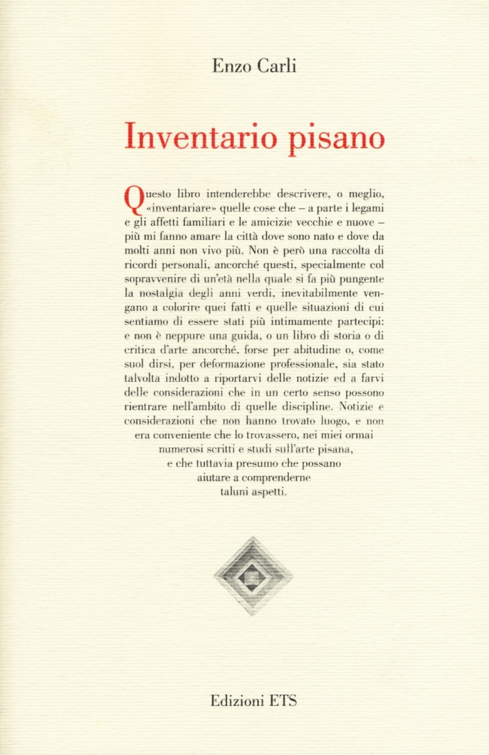 Inventario pisano Inventario pisano