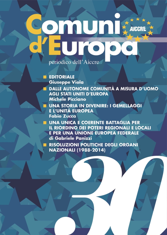 Comuni d'Europa. Vol. 30 Comuni d'Europa. Vol. 30