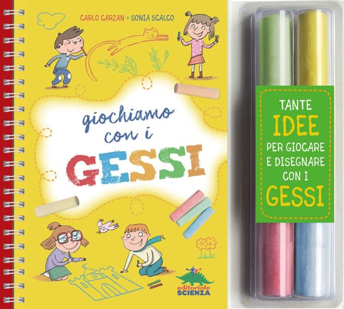Giochiamo con i gessi. Con gadget Giochiamo con i gessi. Con gadget