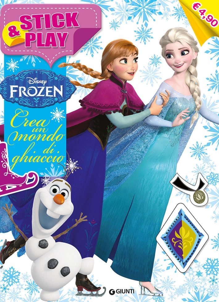 Crea un mondo di ghiaccio. Stick & play. Frozen. Con adesivi. Ediz. illustrata Crea un mondo di ghiaccio. Stick & play. Frozen. Con adesivi. Ediz. illustrata