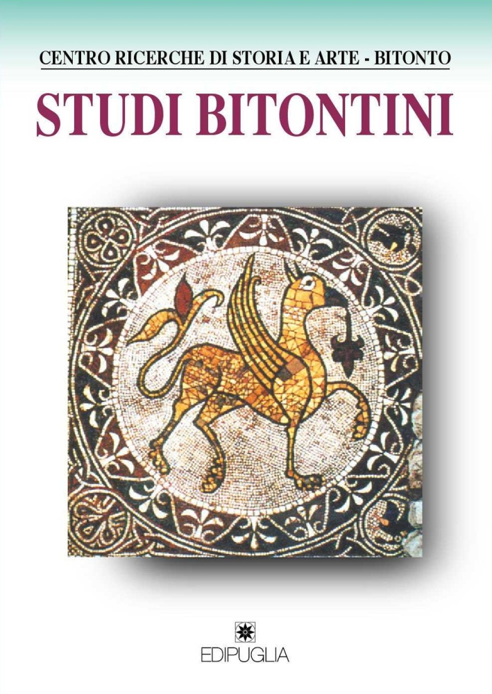 Studi bitontini vol. 95-98 Studi bitontini vol. 95-98