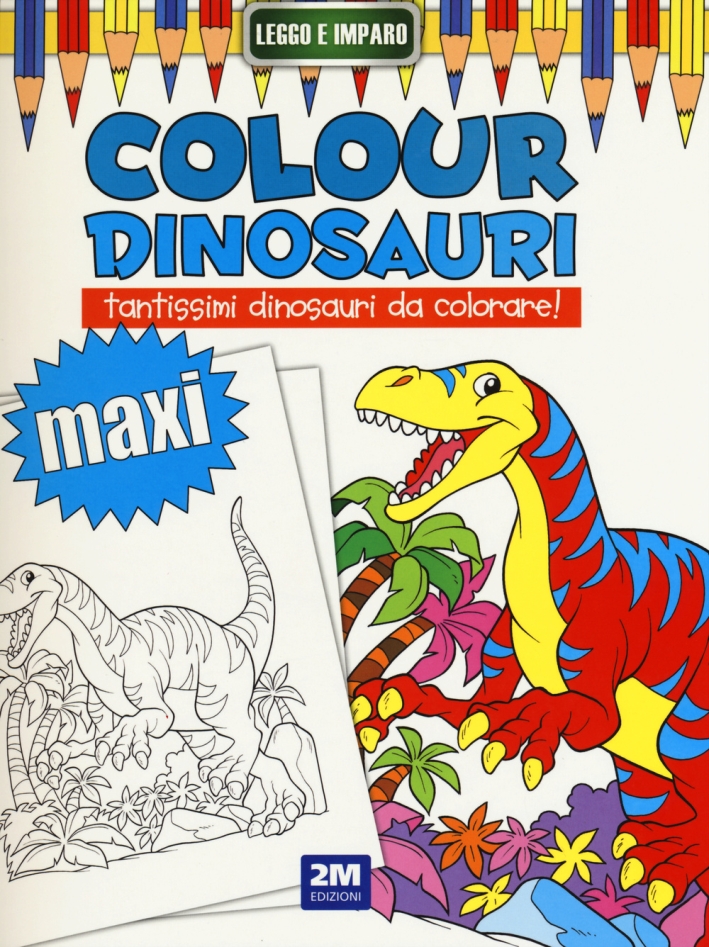 Colour Dinosauri Maxi Colour Dinosauri Maxi