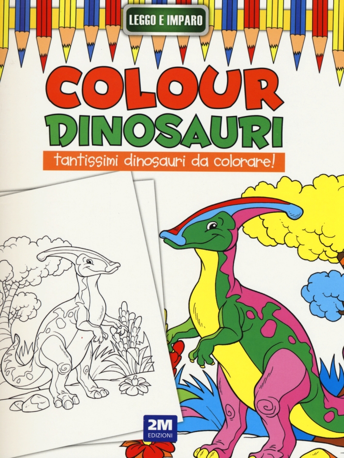 Colour dinosauri. Ediz. illustrata Colour dinosauri. Ediz. illustrata
