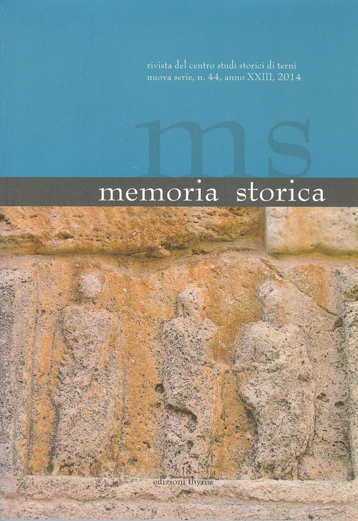 Memoria storica. Vol. 44 Memoria storica. Vol. 44