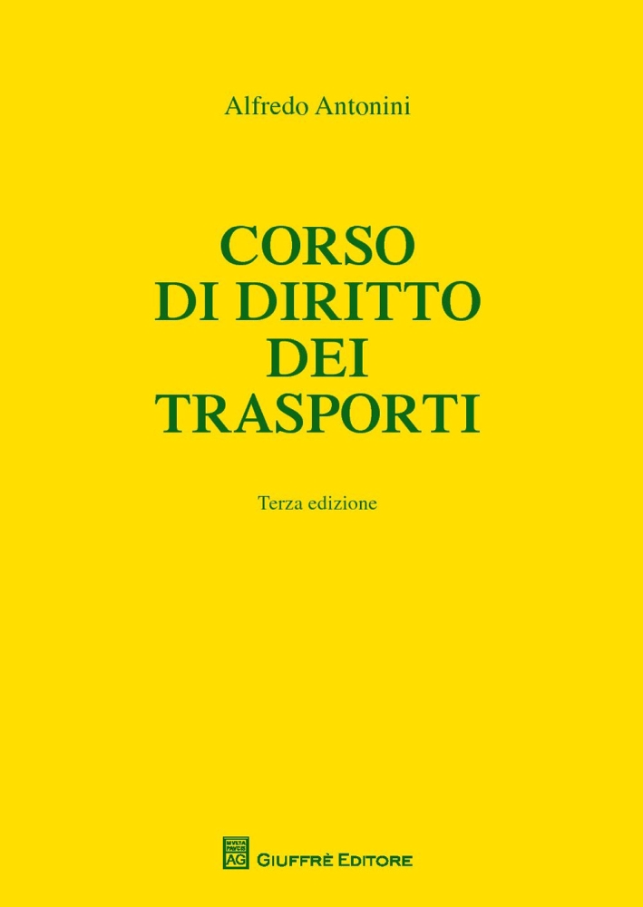Corso di diritto dei trasporti Corso di diritto dei trasporti