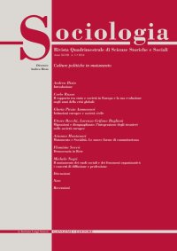 Sociologia. Rivista quadrimestrale di scienze storiche e sociali (2014). Vol. 3