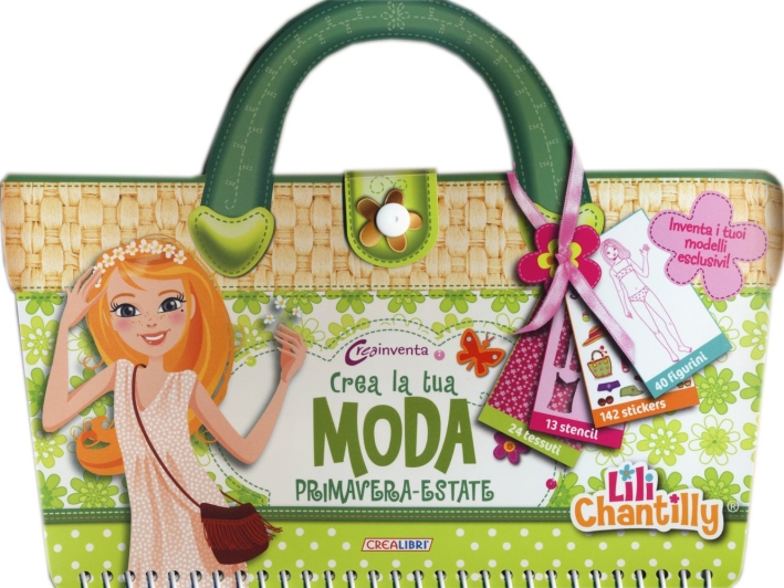 Crea la tua moda primavera-estate. Con adesivi. Ediz. illustrata Crea la tua moda primavera-estate. Con adesivi. Ediz. illustrata