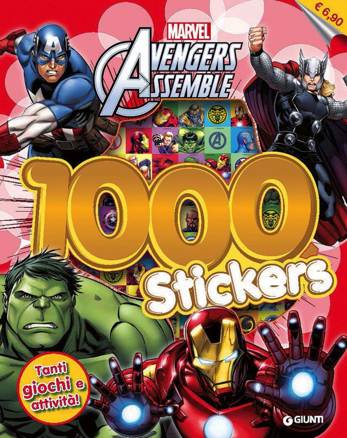 Avengers assemble. 1000 stickers. Con adesivi Avengers assemble. 1000 stickers. Con adesivi