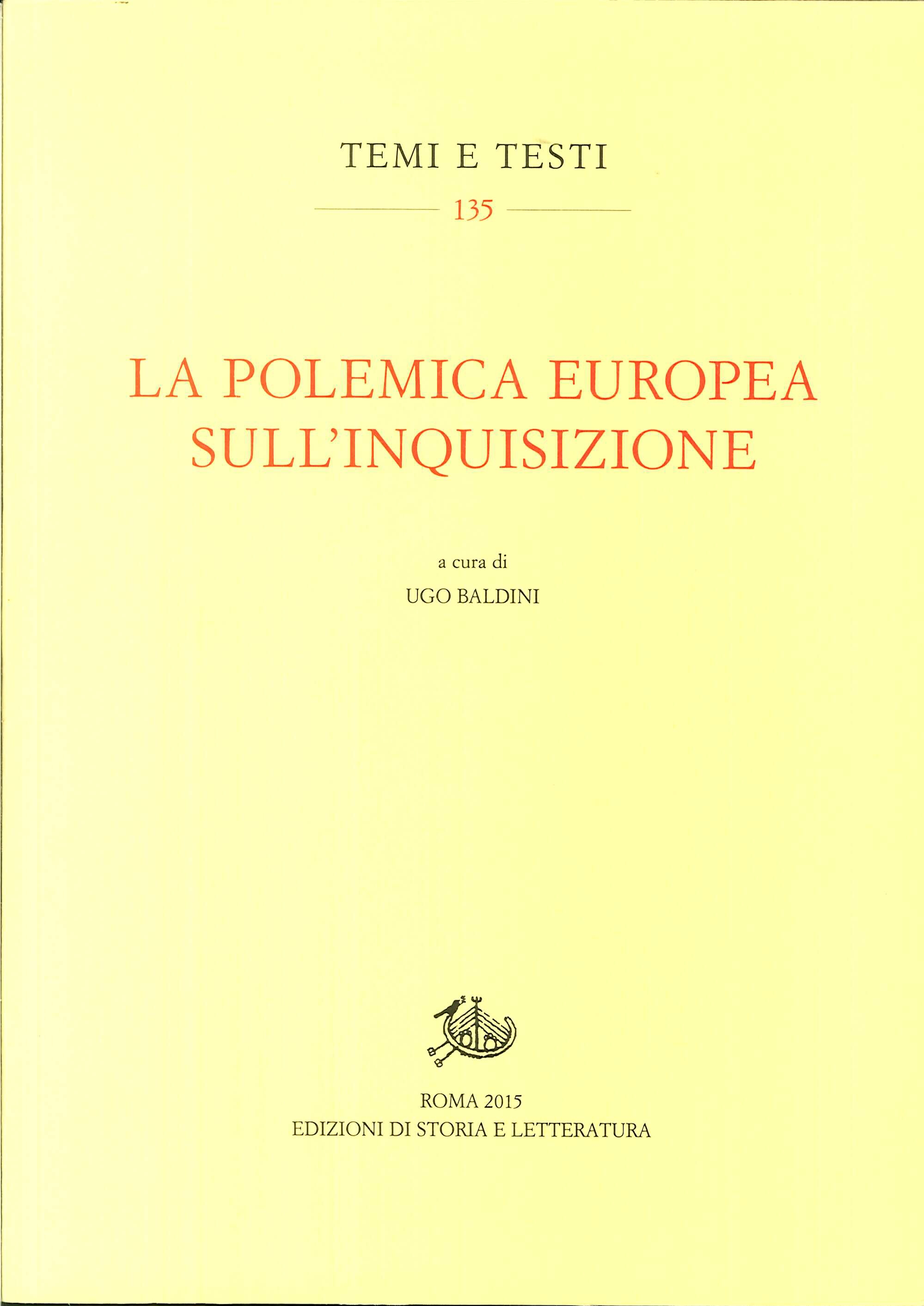 La polemica europea sull'inquisizione La polemica europea sull'inquisizione