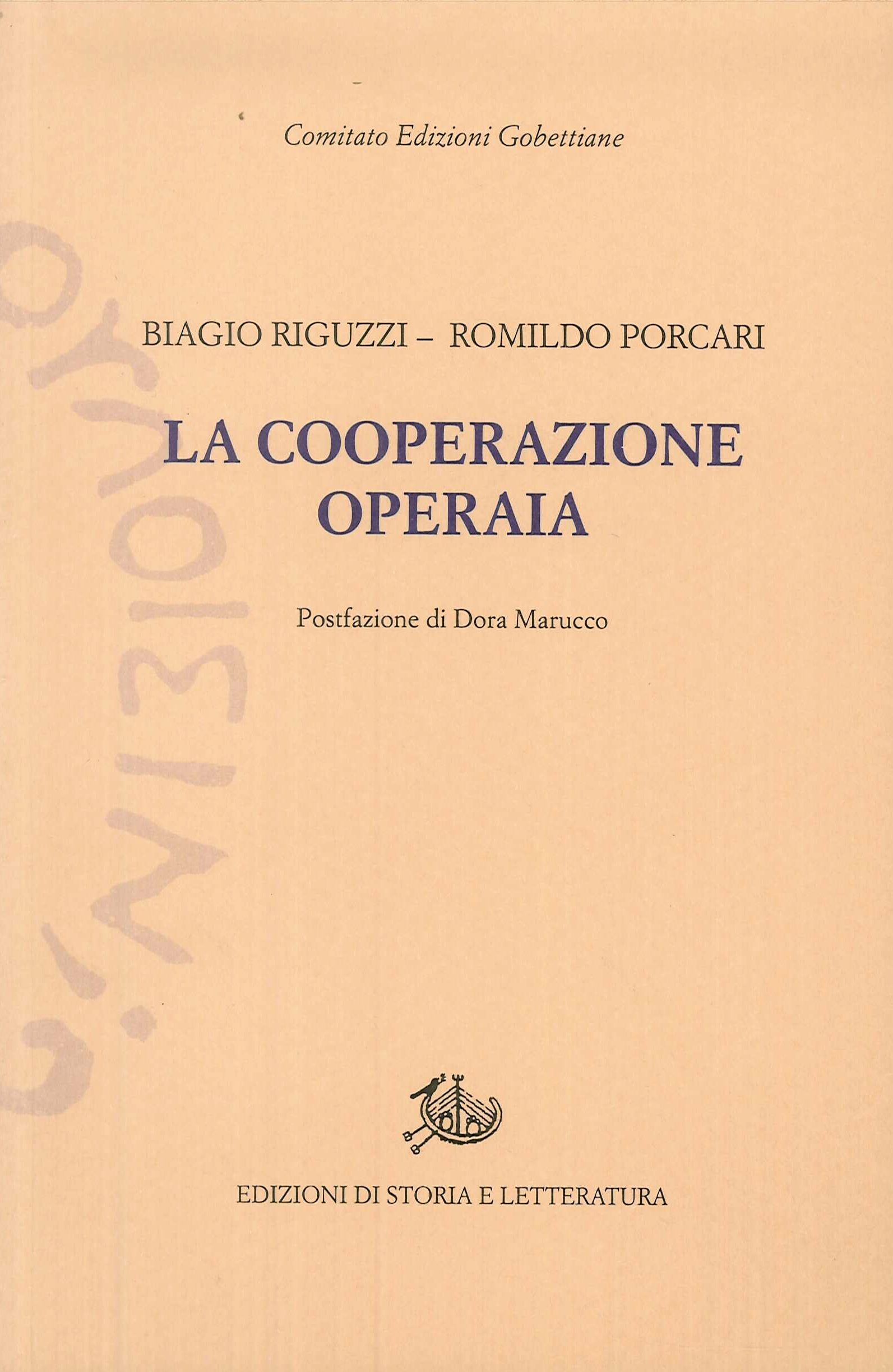 La cooperazione operaia La cooperazione operaia