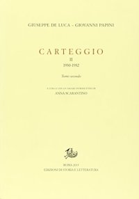 Carteggio (1930-1932). Vol. 2/2