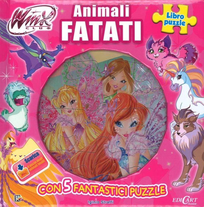 Animali fatati. Winx club. Libro puzzle. Ediz. illustrata. Con aggiornamento online Animali fatati. Winx club. Libro puzzle. Ediz. illustrata. Con aggiornamento online
