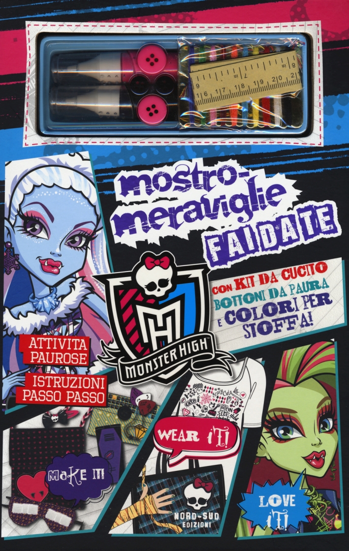Mostro-meraviglie fai da te. Monster High. Ediz. illustrata. Con gadget Mostro-meraviglie fai da te. Monster High. Ediz. illustrata. Con gadget