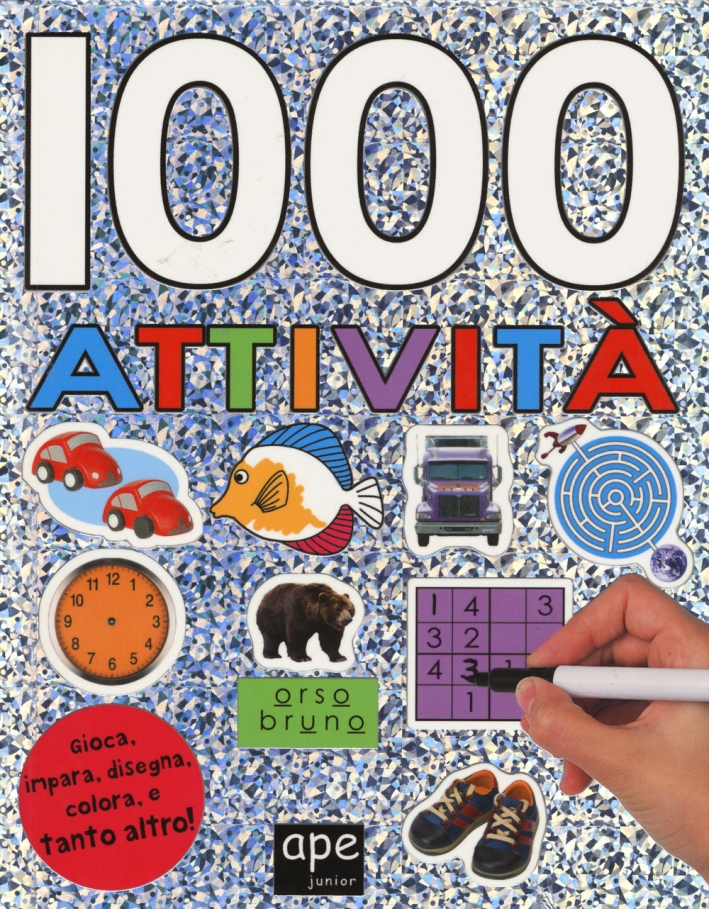 1000 attività. Con adesivi. Ediz. illustrata 1000 attività. Con adesivi. Ediz. illustrata