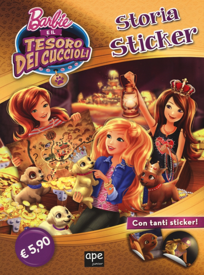 Barbie e il tesoro dei cuccioli. Storia sticker. Con adesivi Barbie e il tesoro dei cuccioli. Storia sticker. Con adesivi