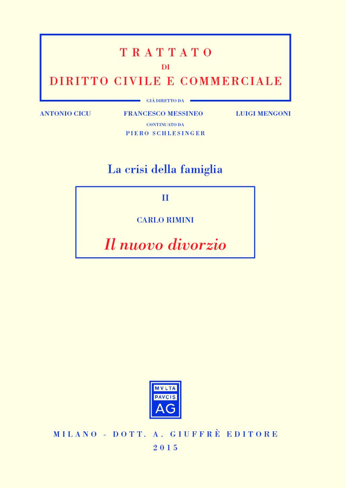 Il nuovo divorzio Il nuovo divorzio