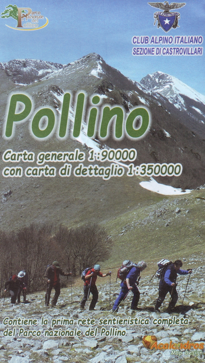 Pollino. Carta generale 1:90.000. Con carta di dettaglio 1:35.000 Pollino. Carta generale 1:90.000. Con carta di dettaglio 1:35.000