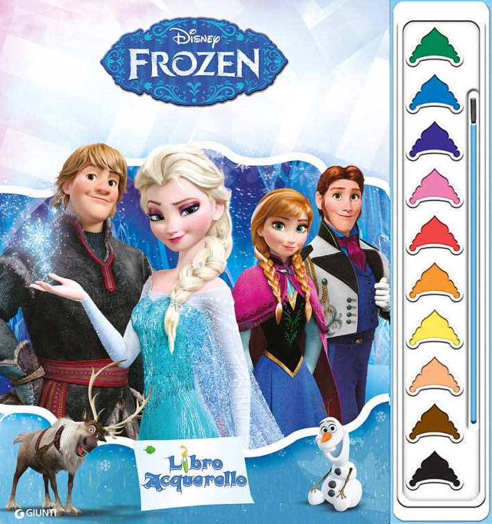 Frozen. Libro acquerello. Ediz. illustrata. Con gadget Frozen. Libro acquerello. Ediz. illustrata. Con gadget