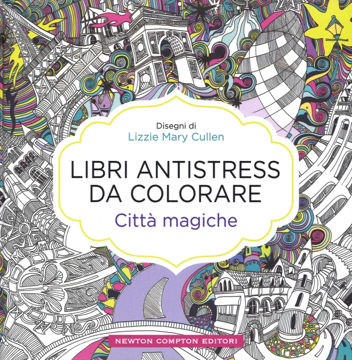Libri Antistress Da Colorare Fiori Meravigliosi