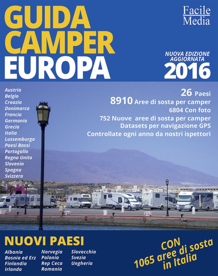 Guida camper Europa 2016 Guida camper Europa 2016