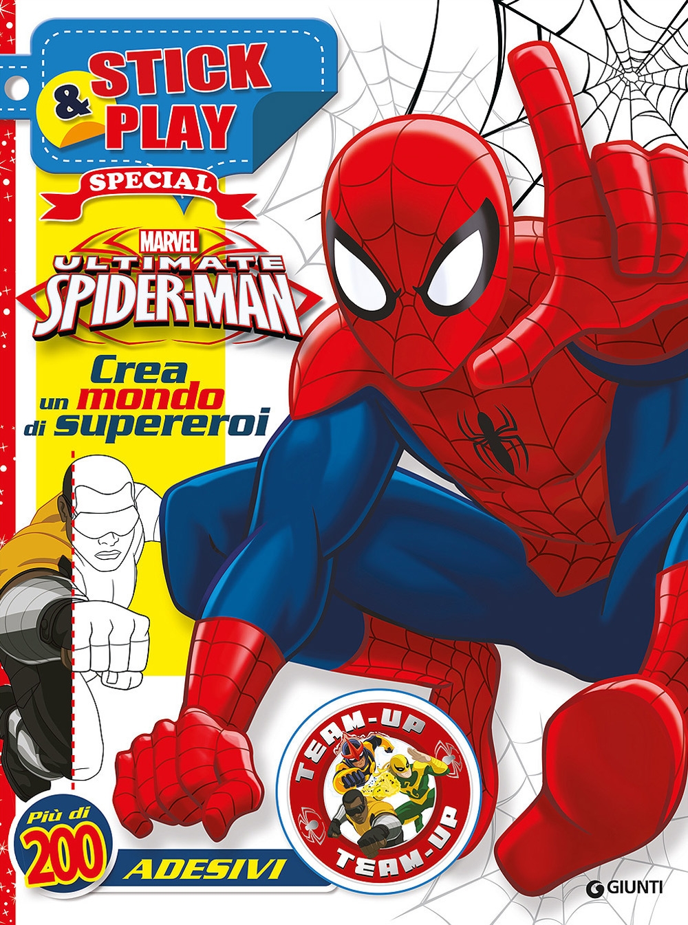 Ultimate Spider-Man. Crea un mondo di supereroi. Stick & play special. Con adesivi. Ediz. illustrata Ultimate Spider-Man. Crea un mondo di supereroi. Stick & play special. Con adesivi. Ediz. illustrata