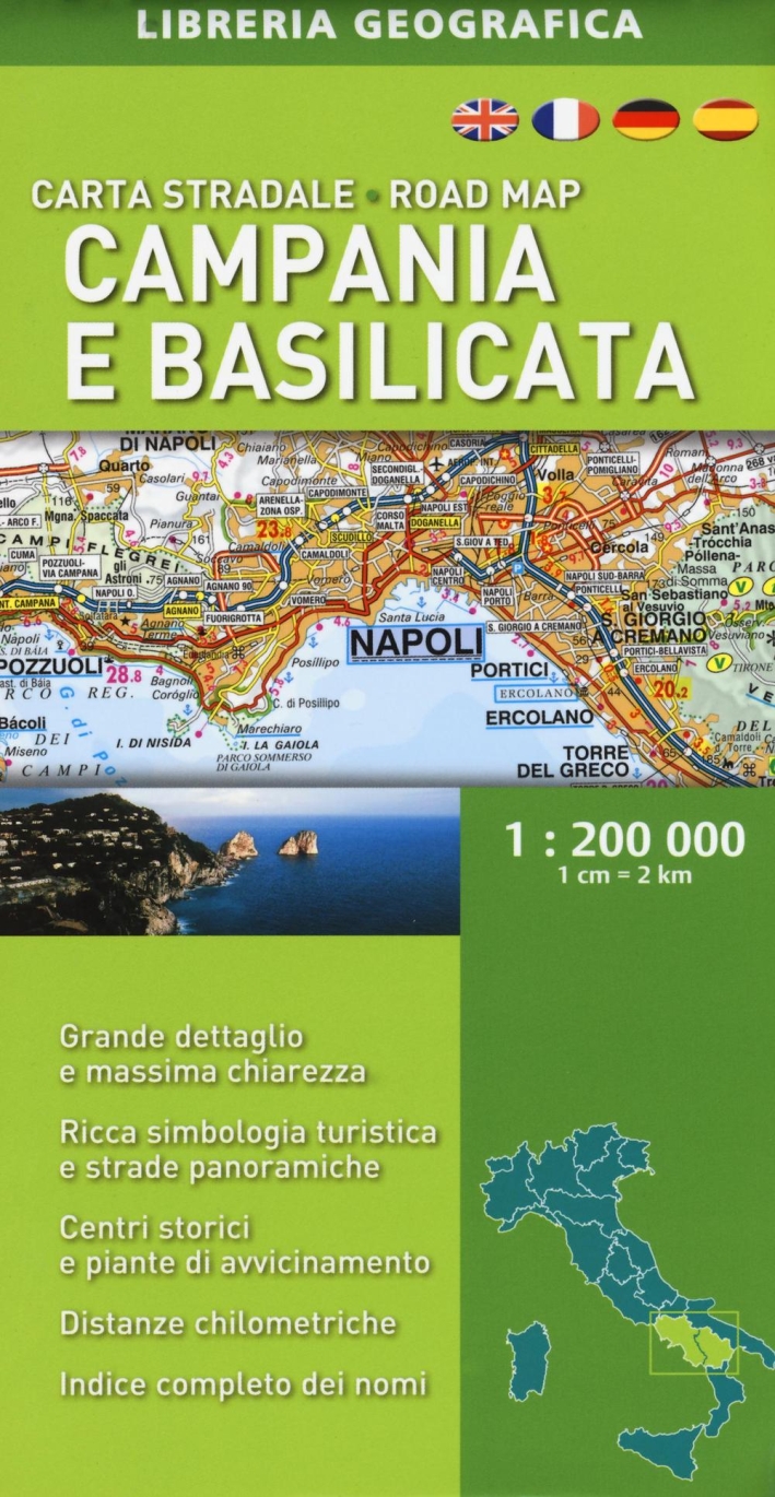 Campania e Basilicata 1:200.000 Campania e Basilicata 1:200.000
