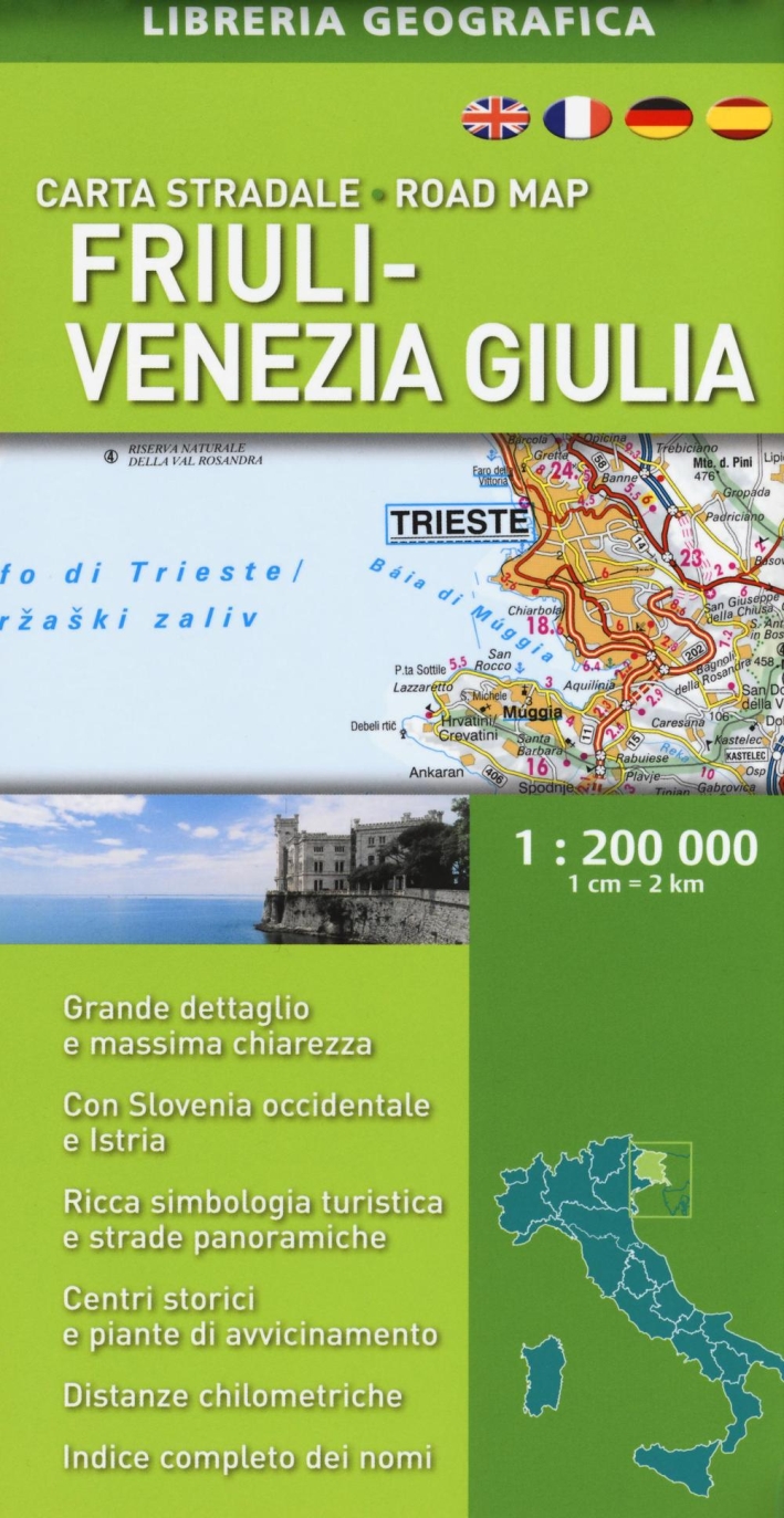 Friuli-Venezia Giulia 1:200.000 Friuli-Venezia Giulia 1:200.000
