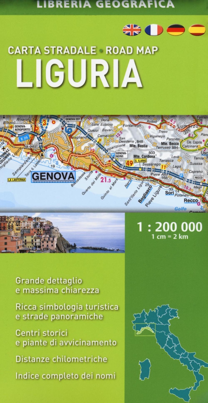 Liguria 1:200.000 Liguria 1:200.000