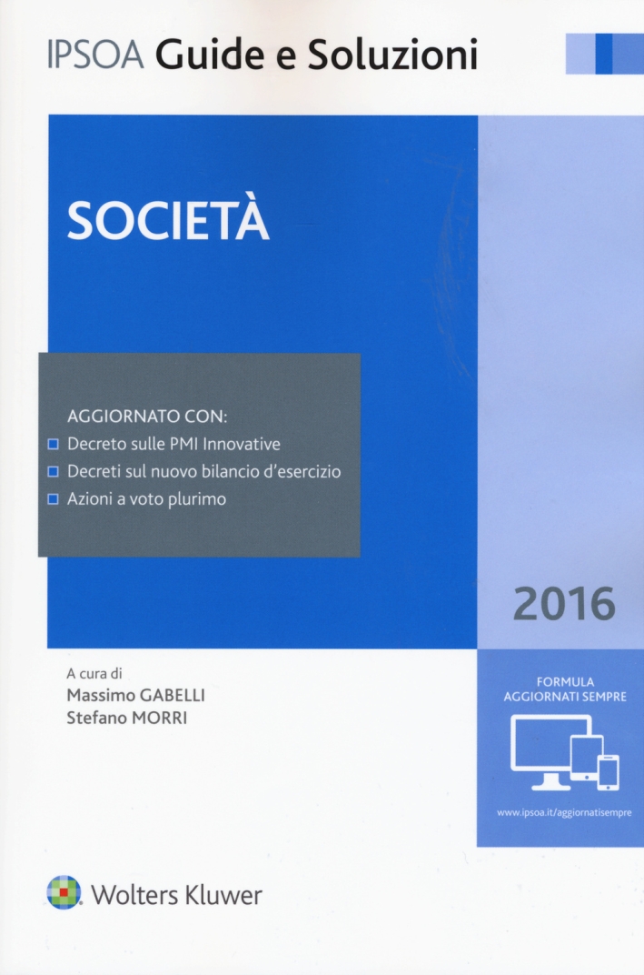 Società 2016 Società 2016
